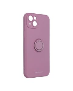 Roar Amber Case Θήκη Σιλικόνης με Kickstand Purple (iPhone 14 Plus)
