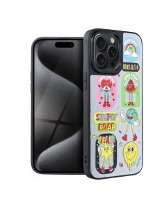 Roar Chill Flash Mirror Case Θήκη Καθρέπτης Style 1 Stickers (iPhone 13 Pro)