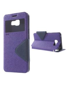 Roar S View Fancy Diary με Παράθυρο και Δυνατότητα Πλάγιας Στήριξης Purple - Navy (LG K4)