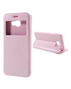 Roar Noble View Case Θήκη με Παράθυρο και δυνατότητα Stand Pink (LG K4)