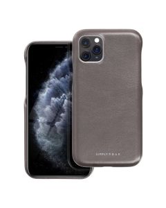 Roar Look PU Leather Back Cover Case - Grey (iPhone 11 Pro)