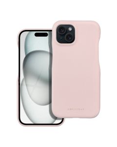 Roar Look PU Leather Back Cover Case - Pink (iPhone 15)