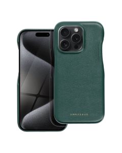 Roar Look PU Leather Back Cover Case - Green (iPhone 15 Pro)