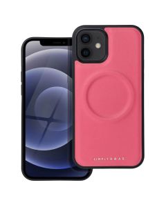 Roar Mag Morning PU Leather MagSafe Case - Hot Pink (iPhone 12)