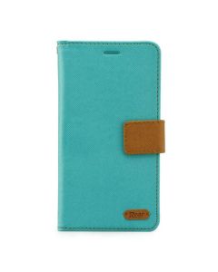 Roar Simply Life Diary Case Θήκη Πορτοφόλι με δυνατότητα Stand - Mint (LG G5)