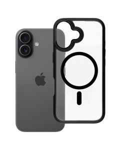 Roar Mag Bumper Case Θήκη Συμβατή με MagSafe Black (iPhone 17) - MT83365