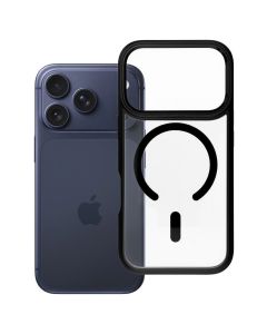 Roar Mag Bumper Case Θήκη Συμβατή με MagSafe Black (iPhone 17 Pro) - MT83363