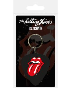 The Rolling Stones (Plectrum) Rubber Keychain - Μπρελόκ