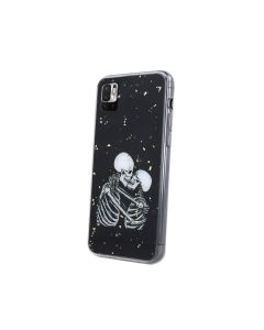 Romantic Skeletons Kiss TPU Silicone Case (Xiaomi Poco M3 Pro 5G / Redmi Note 10 5G)