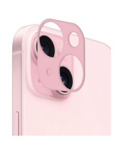 Rosso Camera Lens Protector Προστατευτικό Κάλυμμα Κάμερας - Pink (iPhone 15 / 15 Plus)