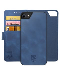 Rosso Element 2 in 1 PU Leather Wallet Θήκη Πορτοφόλι - Blue (iPhone 7 / 8 / SE 2020 / 2022)