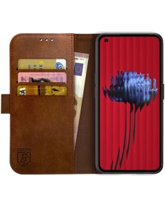 Rosso Element PU Leather Wallet Θήκη Πορτοφόλι με Stand - Brown (Nothing Phone 1)