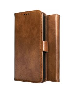 Rosso Element PU Leather Wallet Θήκη Πορτοφόλι με Stand - Brown (Samsung Galaxy A22 5G)