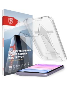 Rosso Αντιχαρακτικό Γυαλί Tempered Glass Screen Prοtector with Installation Tray (iPhone XR / 11)