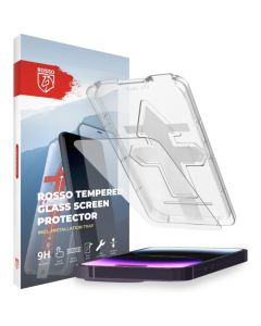 Rosso Αντιχαρακτικό Γυαλί Tempered Glass Screen Prοtector with Installation Tray (iPhone 14 Pro)