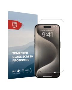 Rosso Αντιχαρακτικό Γυαλί Tempered Glass Screen Prοtector (iPhone 15 Pro)