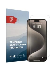 Rosso Αντιχαρακτικό Γυαλί Tempered Glass Screen Prοtector (iPhone 15 Pro Max)