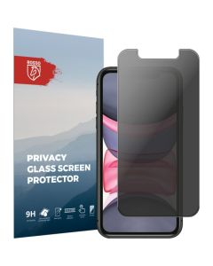 Rosso Tempered Glass Privacy Αντιχαρακτικό Γυαλί Προστασίας Απορρήτου Οθόνης (iPhone 11 / XR)