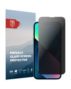 Rosso Tempered Glass Privacy Αντιχαρακτικό Γυαλί Προστασίας Απορρήτου Οθόνης (iPhone 13 / 13 Pro)