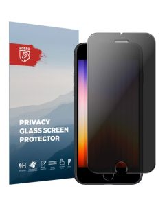 Rosso Tempered Glass Privacy Αντιχαρακτικό Γυαλί Προστασίας Απορρήτου Οθόνης (iPhone SE 2020 / 2022)