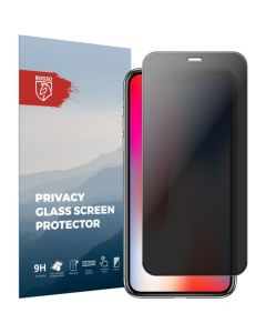 Rosso Tempered Glass Privacy Αντιχαρακτικό Γυαλί Προστασίας Απορρήτου Οθόνης (iPhone X / Xs)