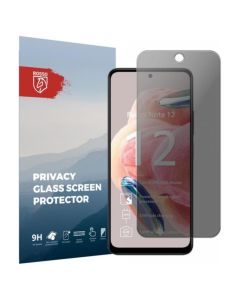 Rosso Tempered Glass Privacy Αντιχαρακτικό Γυαλί Προστασίας Απορρήτου Οθόνης (Xiaomi Redmi 12)