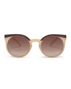 Charly Therapy Sunglasses Lady in Satin Γυαλιά Ηλίου Cream Brown