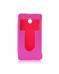 Forcell S View Window Flip Case Pink (Nokia Lumia 630 /635)