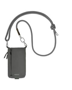 MagEasy Crossbody Phone Sacoche Utility Crossbody Bag + Strap Lanyard 8.3mm Τσαντάκι ‘Ωμου - Concrete Gray