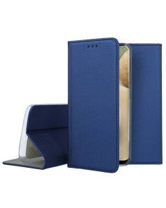 Forcell Smart Book Case με Δυνατότητα Stand Θήκη Πορτοφόλι Navy Blue (Xiaomi Redmi Note 9T 5G)