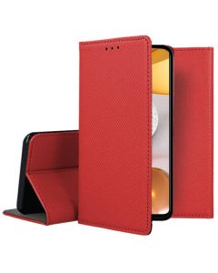 Forcell Smart Book Case με Δυνατότητα Stand Θήκη Πορτοφόλι Red (Samsung Galaxy A42 5G)