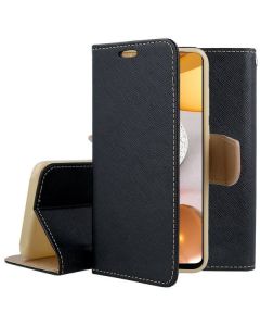 Tel1 Fancy Diary Case Θήκη Πορτοφόλι με δυνατότητα Stand Black / Gold (Samsung Galaxy A42 5G)