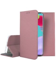 Forcell Smart Book Case με Δυνατότητα Stand Θήκη Πορτοφόλι Rose Gold (Samsung Galaxy A52 / A52s)