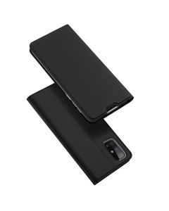 DUX DUCIS SkinPro Wallet Case Θήκη Πορτοφόλι με Stand - Black (Samsung Galaxy M31s)