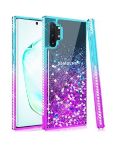 Diamond Liquid Glitter TPU Case Θήκη με Χρυσόσκονη Blue / Purple (Samsung Galaxy S10 Lite)