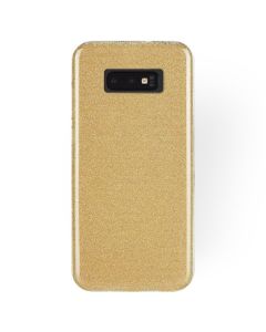 Forcell Glitter Shine Cover Hard Case Gold (Samsung Galaxy S10e)