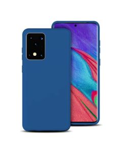 Forcell Ultra Thin Liquid Silicone Case Blue (Samsung Galaxy S20 Ultra)