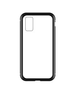 Wozinsky Magneto Full Glass Case - Μαγνητική Θήκη Clear / Black (Samsung Galaxy S20)