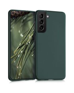 KWmobile TPU Silicone Case (54055.169) Moss Green (Samsung Galaxy S21 5G)