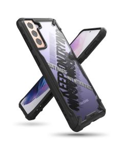 Ringke Fusion-X Design Σκληρή Θήκη με TPU Bumper Cross (Samsung Galaxy S21 Plus 5G)