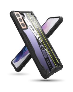 Ringke Fusion-X Design Σκληρή Θήκη με TPU Bumper Ticket Band (Samsung Galaxy S21 Plus 5G)
