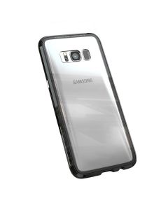Magneto Bumper Case - Μαγνητική Θήκη Clear / Black (Samsung Galaxy S8 Plus)