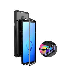 Magneto Bumper Case - Μαγνητική Θήκη Clear / Black (Samsung Galaxy S9)