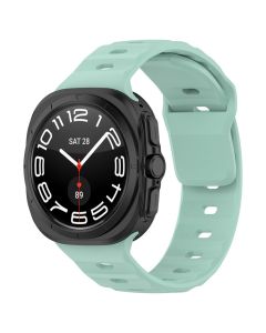 Techsuit Watchband (W055) Silicone Strap Samsung Galaxy Watch Ultra 47mm - Light Green