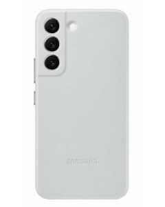 Samsung Leather Cover (EF-VS906LJEGWW) Δερμάτινη Θήκη Light Gray (Samsung Galaxy S22 Plus 5G)