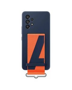 Samsung Silicone Strap Case (EF-GA536TNEGWW) Θήκη Σιλικόνης Navy (Samsung Galaxy A53 5G)