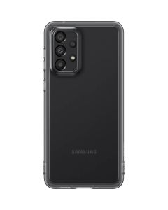 Samsung Soft Clear Cover (EF-QA336TBEGWW) Θήκη Σιλικόνης Black (Samsung Galaxy A33 5G)