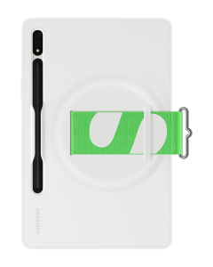 Samsung Strap Case (EF-GX700CWEGWW) Θήκη Σιλικόνης White (Samsung Galaxy Tab S7 / S8 11.0)