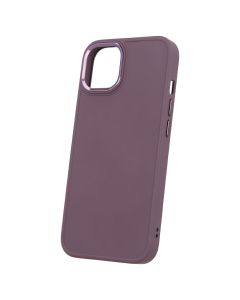 Satin Case with Camera Frame Burgundy (iPhone 16 Plus)