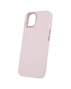 Satin Case with Camera Frame Pink (iPhone 16 Plus)